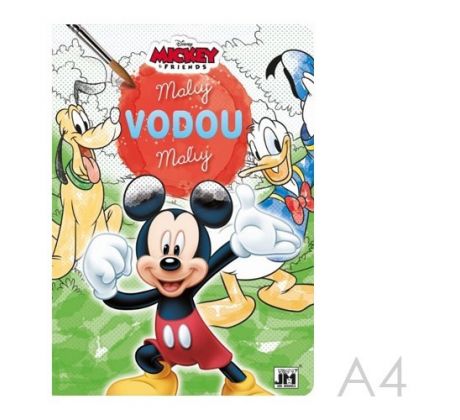 Omaľovánka vodová JM A4 Mickeyho klubík