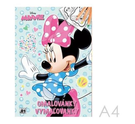 Omaľovánka JM A4 Minnie