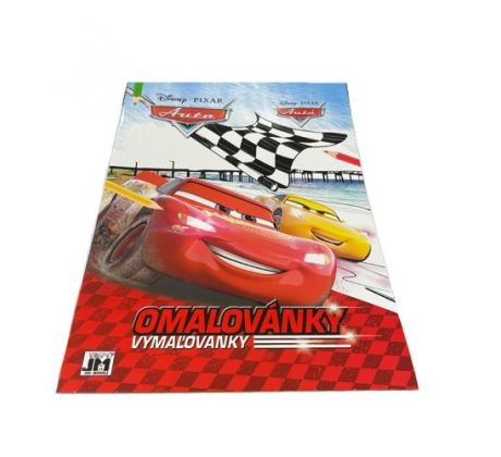 Omaľovánka JM A4 Disney Cars 3